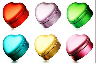 China Caja de la lata del regalo del amor con el diamante para el chocolate/el caramelo/el té proveedor