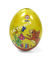 Lata formada huevo para el día de fiesta de Pascua, cajas decorativas de la haba de jalea de la lata proveedor