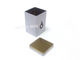 Caja cuadrada vacía de la lata de Airtighted para el té negro, envases cuadrados de la lata proveedor
